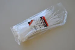 Abraçadeira de serrilha 200X4,8 branco (100un) ELEMATIC