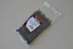 Abraçadeira de serrilha 160X4,5 Preto (100un) ELEMATIC