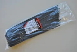 Abraçadeira de serrilha 290X4,8 Preto (100un) ELEMATIC