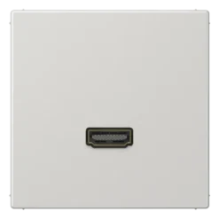 Adaptador HDMI em Termoplástico Cinzento Claro Série LS JUNG MALS1112LG