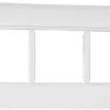 ADAPTADOR TRIPLO Q45 P/CALHAS TAMPAS L75 - 6 MÓD. BRANCO EFAPEL 10954 ABR