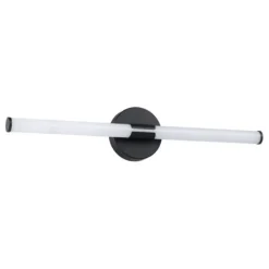 Aplique Casa de Banho Preto Mate com LED e CCT Ajustável RAMOLA EGLO 901853