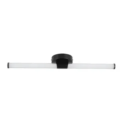 Aplique Casa de Banho Preto Mate com LED e CCT Ajustável RAMOLA EGLO 901853