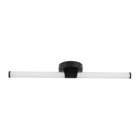 Aplique Casa de Banho Preto Mate com LED e CCT Ajustável RAMOLA EGLO 901853