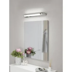 Aplique de Casa de Banho LED com Corpo em Aço Cromado GEMILIANA EGLO 900616