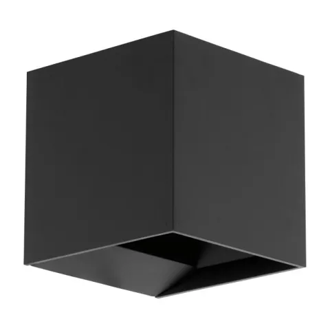Aplique de Exterior LED com Painéis Ajustáveis Preto CALPINO EGLO 97242