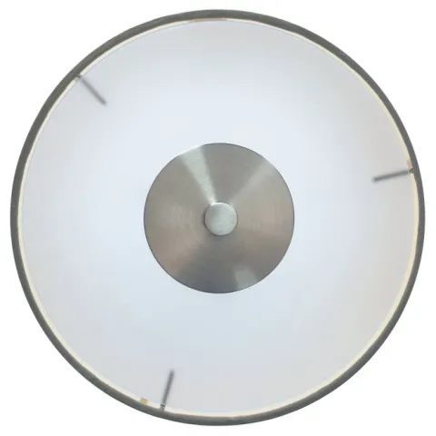 Aplique de Parede com Abajur em Tecido Taupe MASERLO EGLO 95055