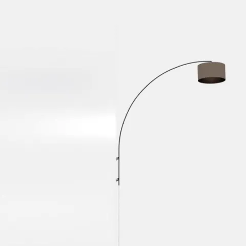 Aplique de Parede com Arco Articulado e Dimmer Tátil SAGANTO 1 EGLO 390407
