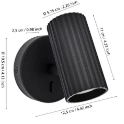 Aplique de Parede com Cabeçote Orientável PORTILLO EGLO 902031