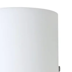 Aplique de Parede com Vidro Branco Acetinado e Níquel Mate TROY 3 EGLO 85979