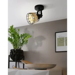 Aplique de Parede e Teto com Foco Ajustável ANWICK 1 EGLO 43324
