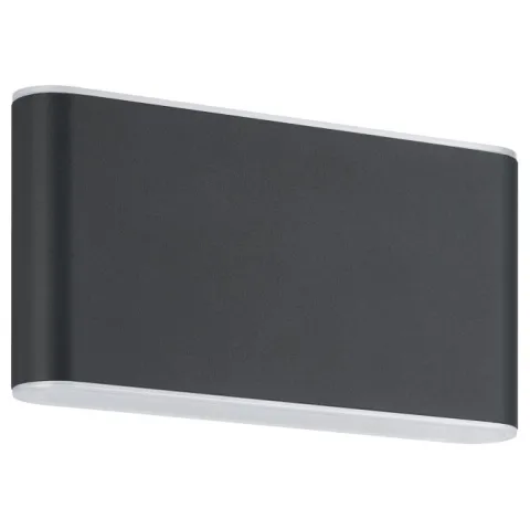 Aplique de Parede Exterior Antracite com LED e CCT GRUTTI EGLO 901026