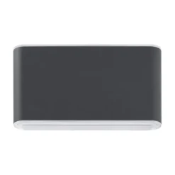 Aplique de Parede Exterior Antracite com LED e CCT GRUTTI EGLO 901026