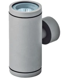 Aplique de Parede Exterior Cinzento em Alumínio Extrudido Tromilux 2067.200.2TX Cinza
