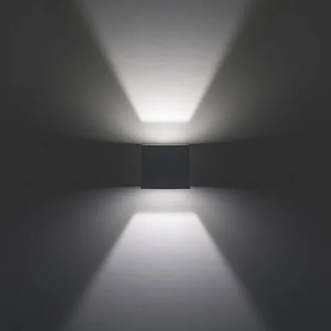 Aplique de Parede Exterior Forlight Rex Preto PX-0432-ANT