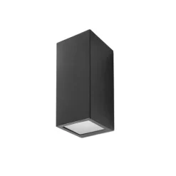 Aplique de Parede Exterior Forlight Cube Small Preto PX-0056-NEG