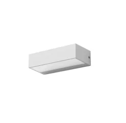 Aplique de Parede Exterior Forlight Ara Small Branco PX-0376-BLA