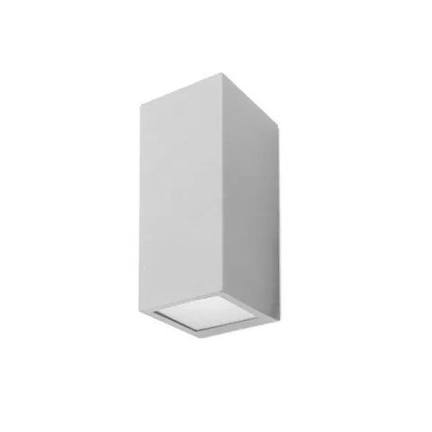 Aplique de Parede Exterior Forlight Cube Small Cinza PX-0056-GRI