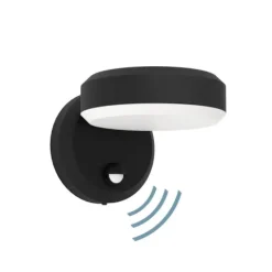 Aplique de Parede Exterior LED com Sensor FORNACI EGLO 900674