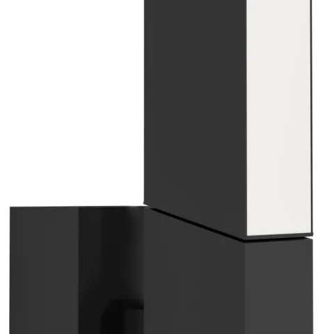 Aplique de Parede Exterior LED Preto UGENTO EGLO 900709
