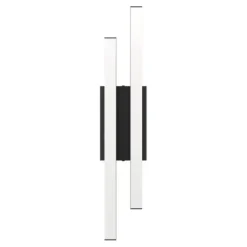 Aplique de Parede Exterior LED em Aço Zincado Preto SERRICELLA EGLO 900133