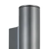 Aplique de Parede Exterior LED com Corpo Cilíndrico e Vidro Transparente RIGA EGLO 94103