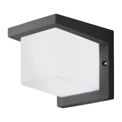 Aplique de Parede Exterior LED em Alumínio Fundido Antracite DESELLA 1 EGLO 95097