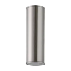 Aplique de Parede Exterior LED com Corpo Cilíndrico em Metal Cromado RIGA EGLO 94107