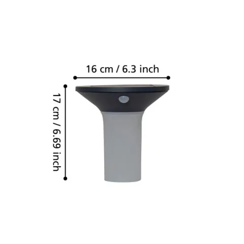 Aplique de Parede Exterior LED com Sensor de Movimento CORBEZZOLA EGLO 900243