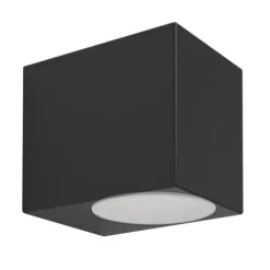 Aplique de Parede Exterior Preto com Lâmpada GU10 JABAGA EGLO 900275