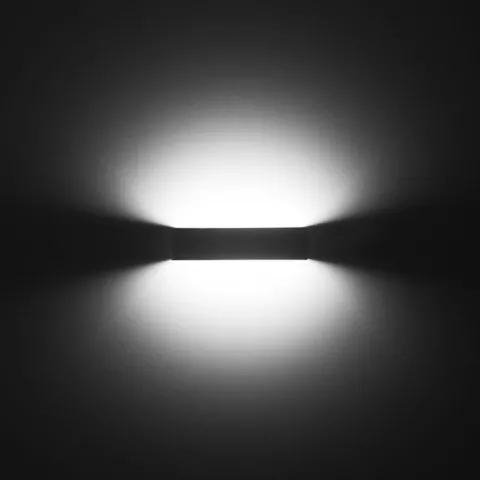 Aplique de Parede Forlight Toppi 250mm DE-0232-BLA