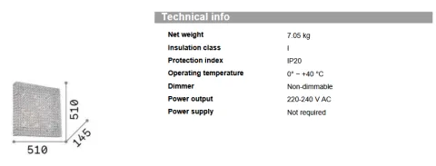 Aplique de parede ideal lux admiral PL 8 ref: 080352