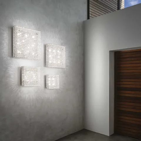 Aplique de parede ideal lux admiral PL 8 ref: 080352
