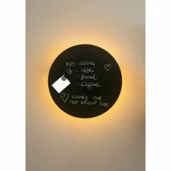 Aplique de Parede Led Board 12w Preto Faro 01041