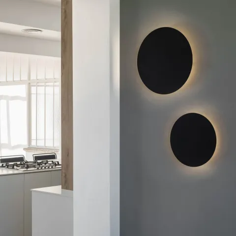 Aplique de Parede Led Board 12w Preto Faro 01041