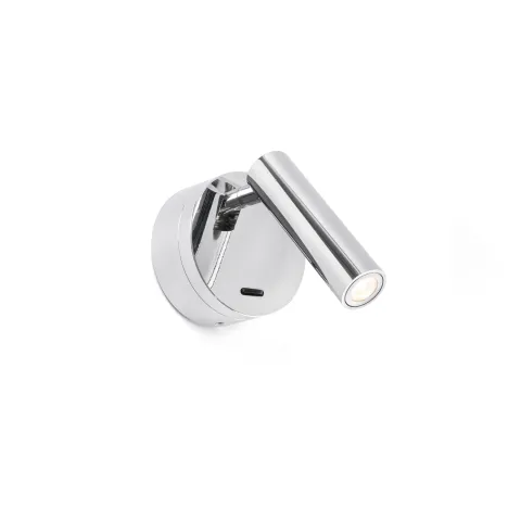 Aplique de Parede Led Boc Cromado Faro 62710