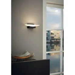 Aplique de Parede LED com Abajur Branco METRASS EGLO 98888
