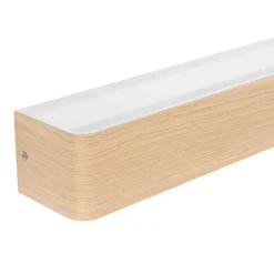 Aplique de Parede LED com Aparência de Madeira Acetinado SANIA 6 EGLO 901102