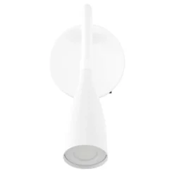 Aplique de Parede LED com Braço Flexível Branco Mate OLIVANDINO EGLO 901819