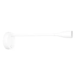 Aplique de Parede LED com Braço Flexível Branco Mate OLIVANDINO EGLO 901819