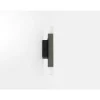 Aplique de Parede LED com Colunas Douradas e Castanho Escuro ESTANTERIOS EGLO 390223