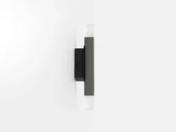 Aplique de Parede LED com Colunas Douradas e Castanho Escuro ESTANTERIOS EGLO 390223