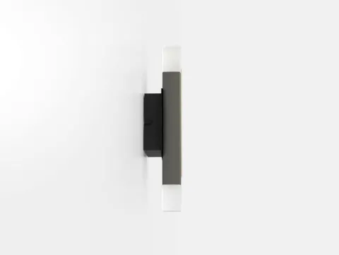 Aplique de Parede LED com Colunas Douradas e Castanho Escuro ESTANTERIOS EGLO 390223