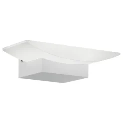 Aplique de Parede LED com Corpo de Metal Branco METRASS EGLO 96037