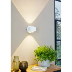Aplique de Parede LED com Corpo Redondo em Alumínio ONO 2 EGLO 96048