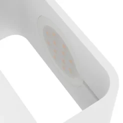 Aplique de Parede LED com Corpo Cubo em Alumínio Branco SANIA 4 EGLO 98421
