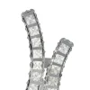 Aplique de Parede LED com Cristais e Acabamento Cromado TONERIA EGLO 39004