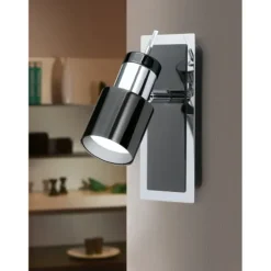 Aplique de Parede LED com Foco Ajustável DAVIDA 1 EGLO 30832