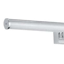 Aplique de Parede LED com Painel Branco e Metal Cromado VADUMI EGLO 97082