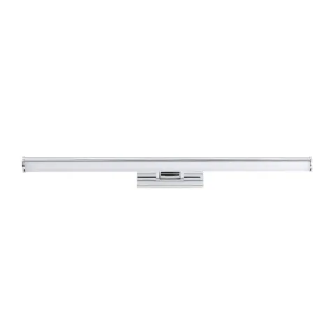 Aplique de Parede LED com Painel Branco e Metal Cromado VADUMI EGLO 97082